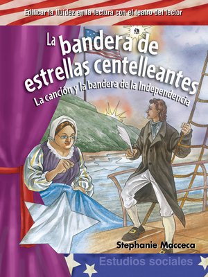 cover image of La bandera de estrellas centelleantes Read-along ebook